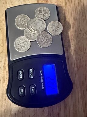 Lot of 9 silver dimes dates 1946-1961